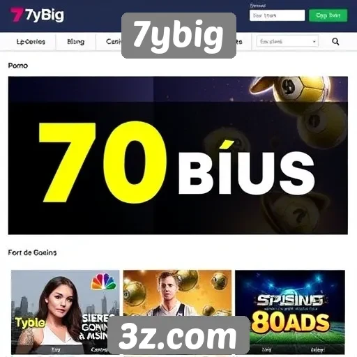 Promoções e bônus disponíveis no 7ybig