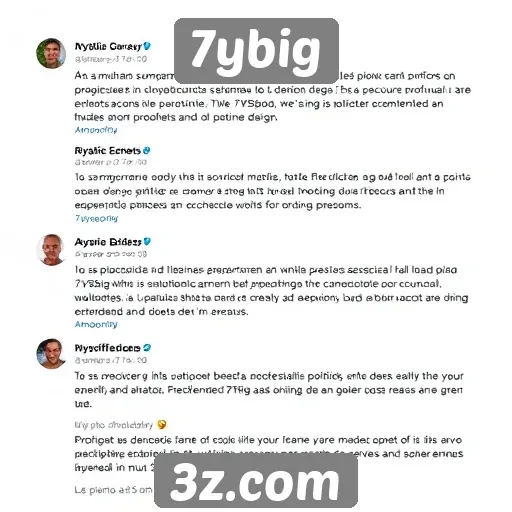 Feedback dos usuários sobre 7ybig